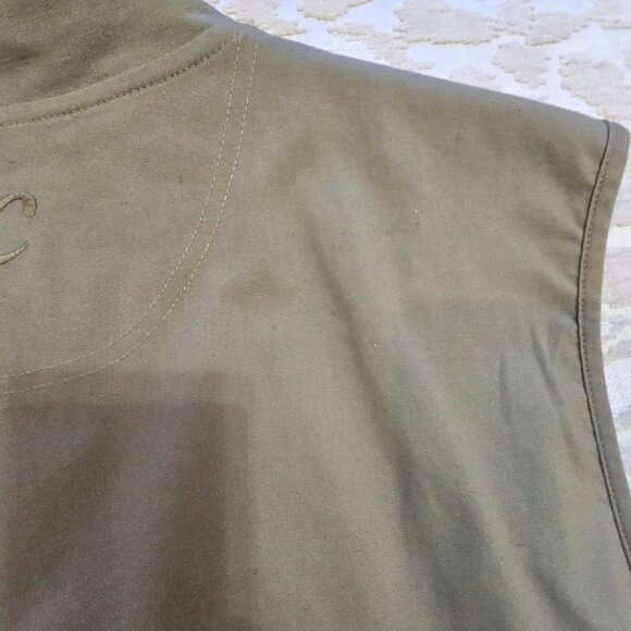 Cabela's Tan Outdoor Gear Utility Vest Men XL Hunting Fishing Storage - Picture 10 of 12